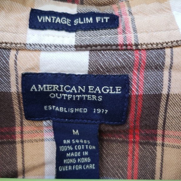 American Eagle Long Sleeve Button Up - Picture 3 of 5